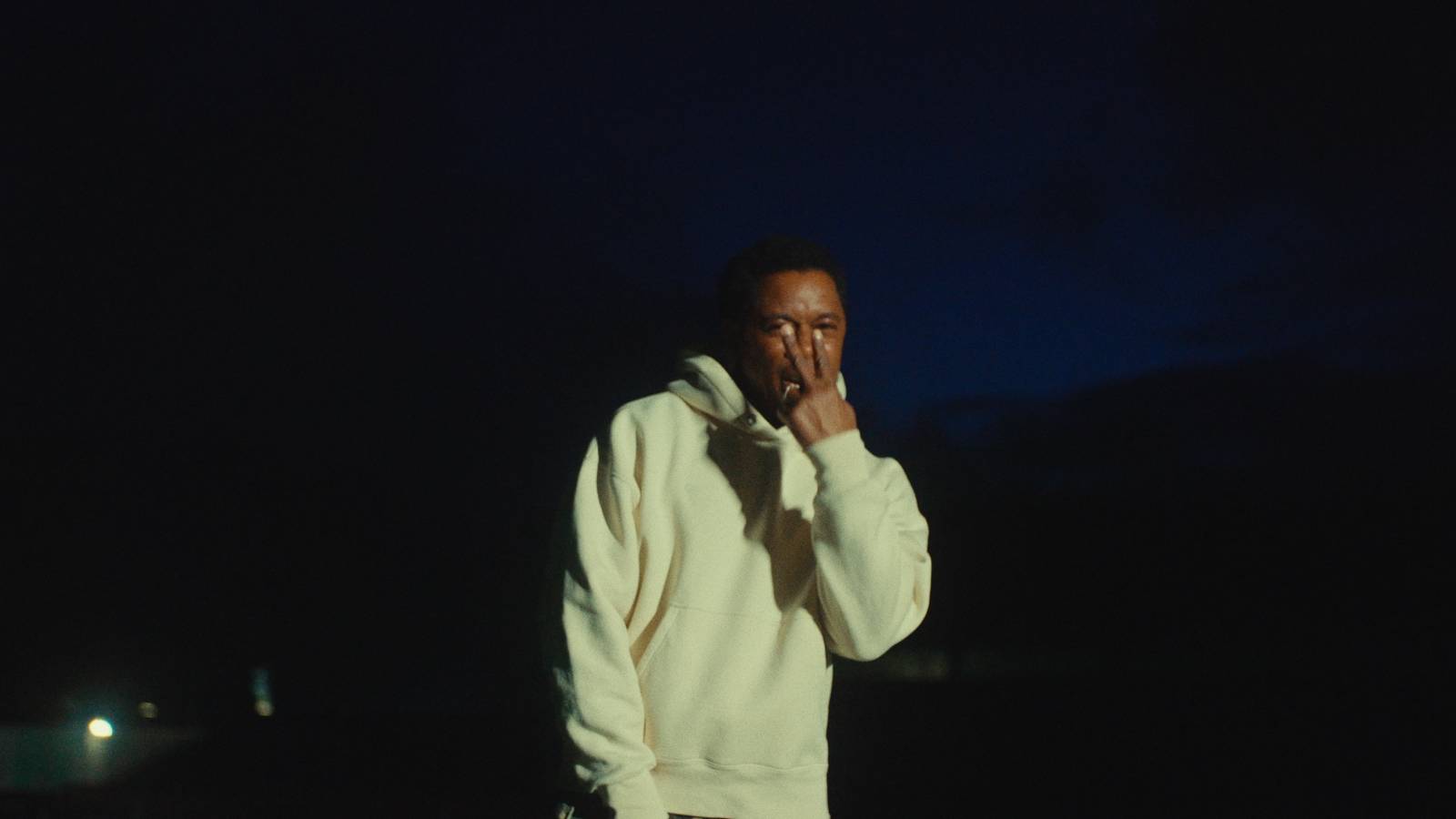 Typhoon wide cinematic football field spotlight scene music video production Netherlands EMPIRE Film