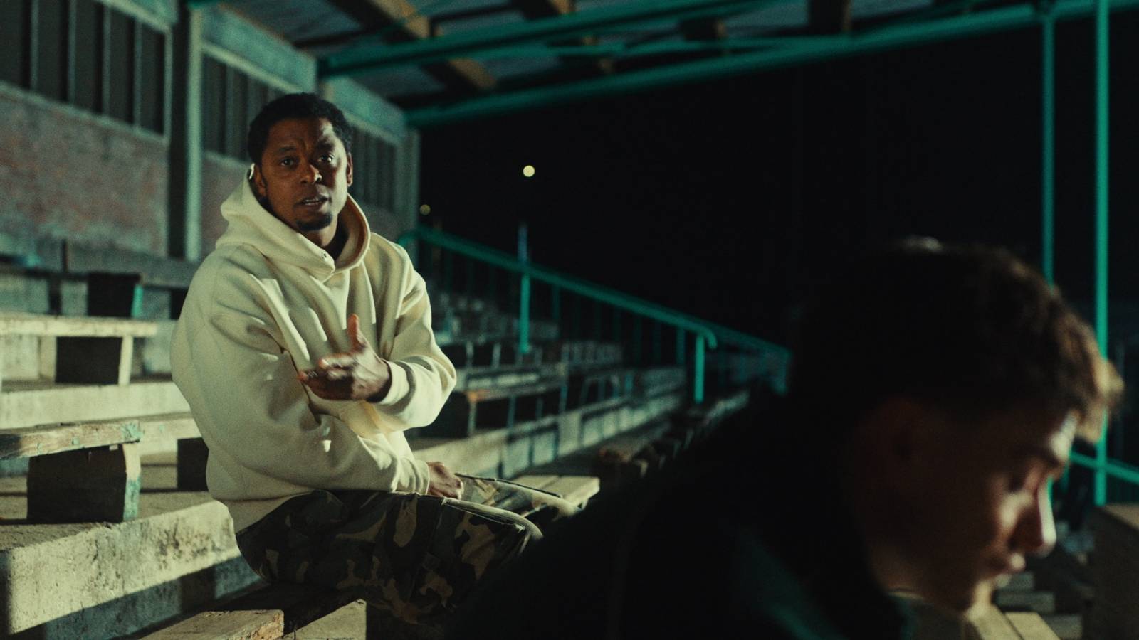 Typhoon Football stadium music video shoot service production Netherlands EMPIRE Film Amsterdam