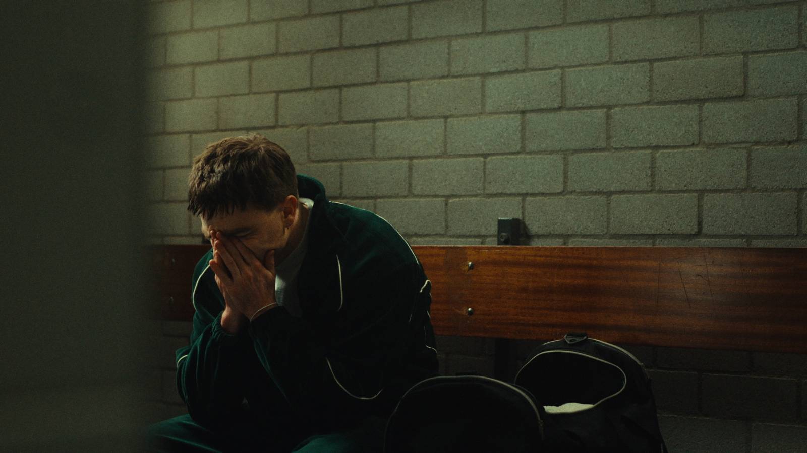 Football locker room scene line production Europe music video EMPIRE Film Netherlands